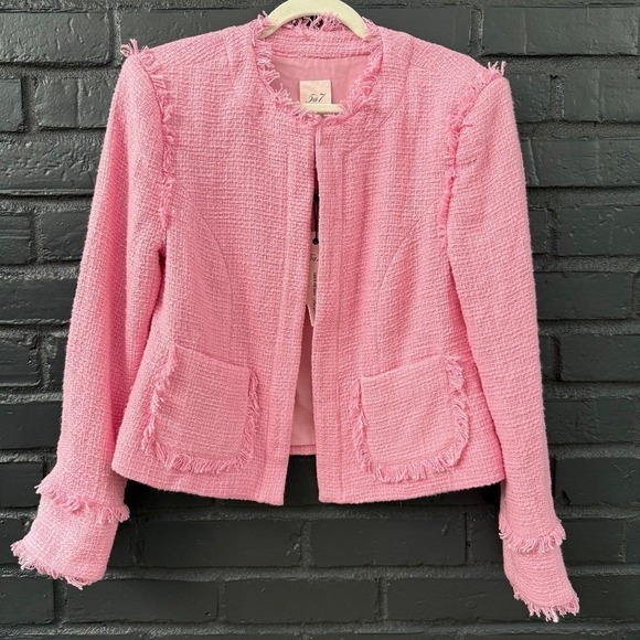 Cinq à Sept Keegan Jacket – Apple Blossom Pink – Size 8 (NWT) - Picture 3 of 13